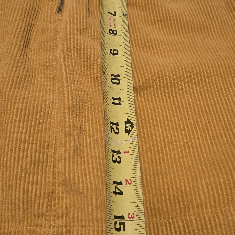 LOFT Tan A-Line Mini Skirt Work - Picture 7 of 8